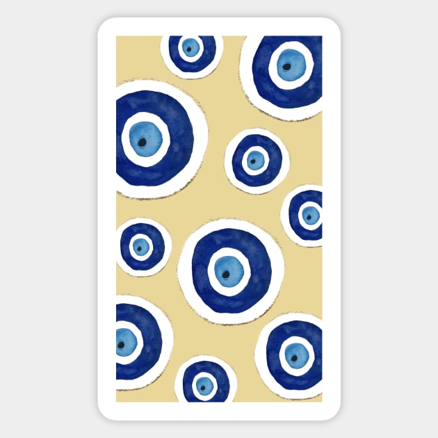 Turkish Evil Eye protection Sticker by zocostore